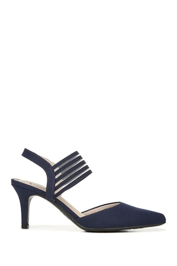 ライフストライド レディース シューズ ヒール LifeStride Sanya Pump True Navy ネイビー