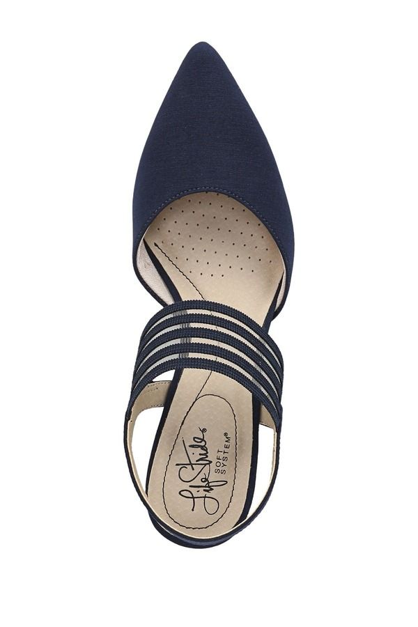 ライフストライド レディース シューズ ヒール LifeStride Sanya Pump True Navy ネイビー