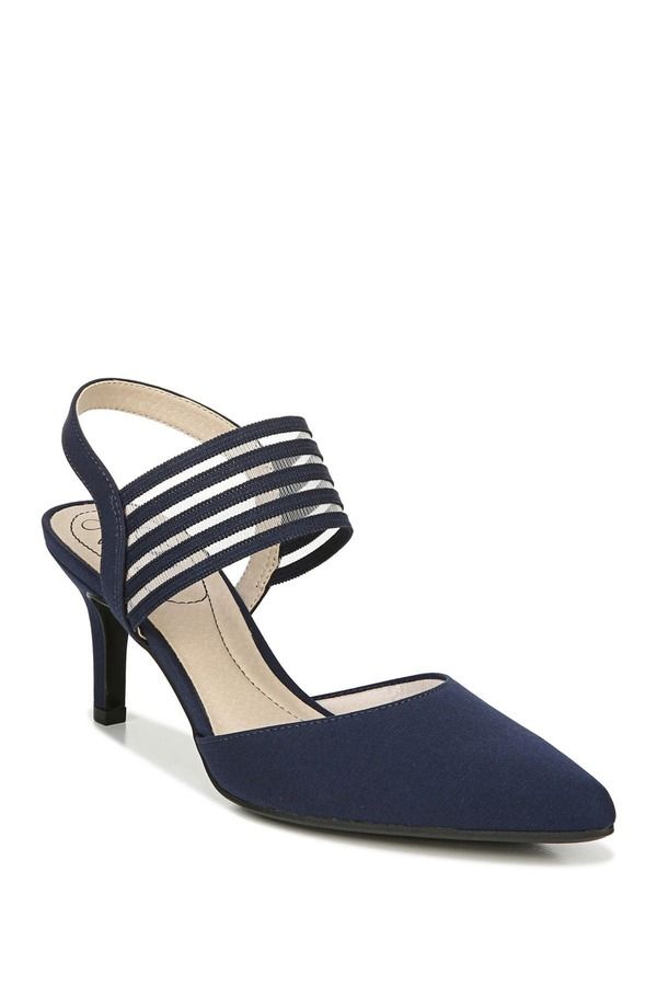 ライフストライド レディース シューズ ヒール LifeStride Sanya Pump True Navy ネイビー