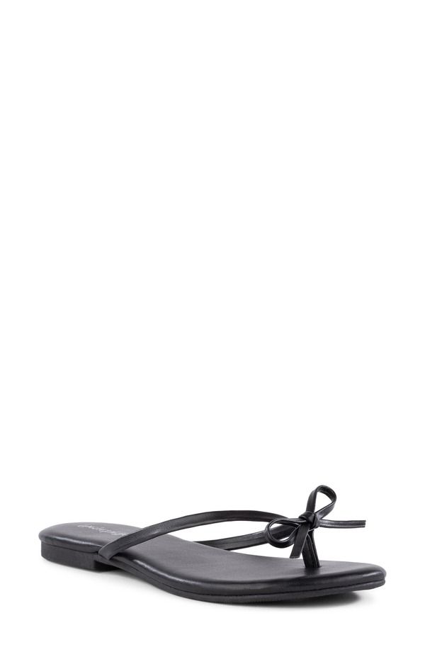 セイシェルズ レディース シューズ サンダル Seychelles Wish List Flip Flop Black ブラック