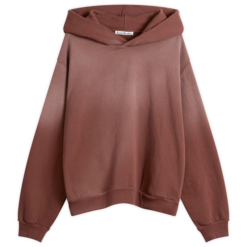 アクネ ストゥディオズ メンズ アウター パーカー・スウェット Acne Studios 1996 Washed Hoodie Chocolate Brown ブラウン