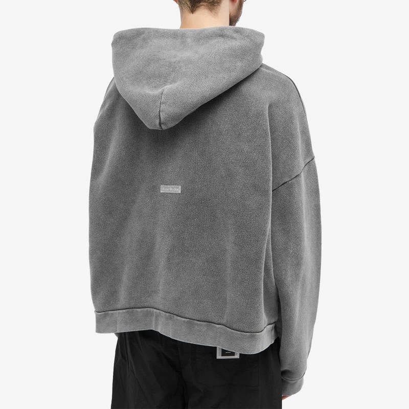 アクネ ストゥディオズ メンズ アウター パーカー・スウェット ヴィンテージ Acne Studios Fester Vintage Hoodie Faded Black ブラック アクネ ストゥディオズ メンズ アウター パーカー・スウェット ヴィンテージ Acne Studios Fester Vintage Hoodie Faded Black ブラック