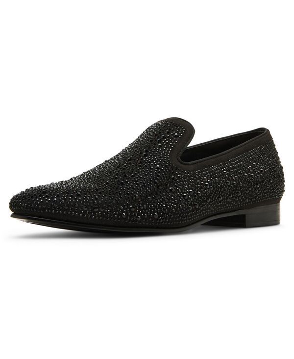 スティーブ マデン メンズ シューズ サンダル Steve Madden Mens Cashh Smoking Slipper Black ブラック