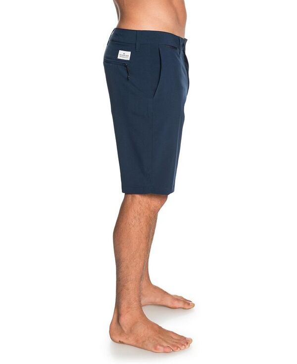 クイックシルバー メンズ 水着 ハーフパンツ・ショーツ Quiksilver Mens Union Amphibian Hybrid 20 Short Navy ネイビー