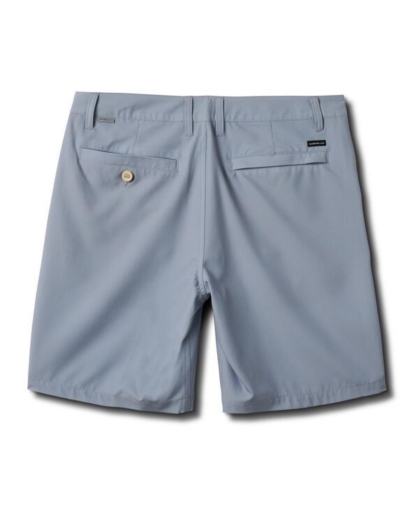 クイックシルバー メンズ 水着 ハーフパンツ・ショーツ Quiksilver Mens Union Amphibian Hybrid 20 Short Smokedgray