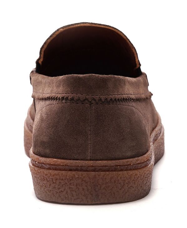 カルロスサンタナ メンズ シューズ スリッポン・ローファー Carlos by Carlosantana Mens Baez Tasseloafers Dark brown suede ブラウン