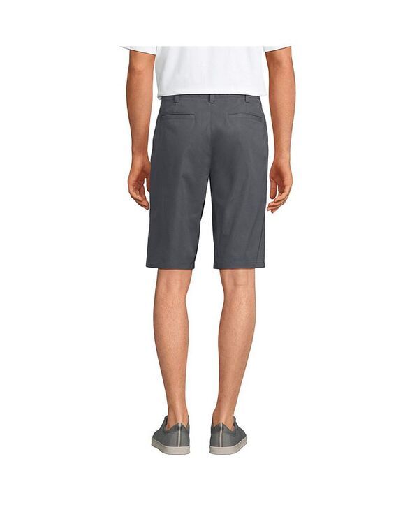 ランズエンド メンズ ボトムス ハーフパンツ・ショーツ ショートパンツ Lands End Mens Active Performance Chino Shorts Arctic gray グレー