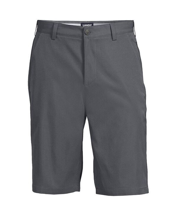 ランズエンド メンズ ボトムス ハーフパンツ・ショーツ ショートパンツ Lands End Mens Active Performance Chino Shorts Arctic gray グレー
