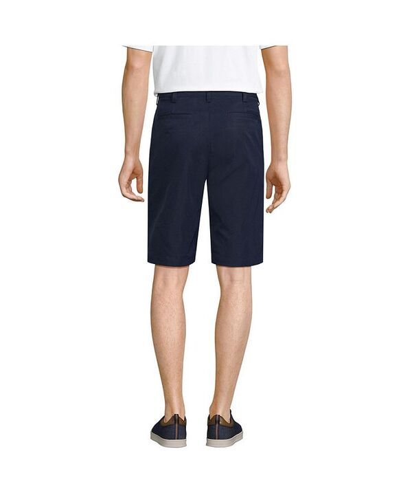 ランズエンド メンズ ボトムス ハーフパンツ・ショーツ ショートパンツ Lands End Mens Active Performance Chino Shorts Classic navy ネイビー