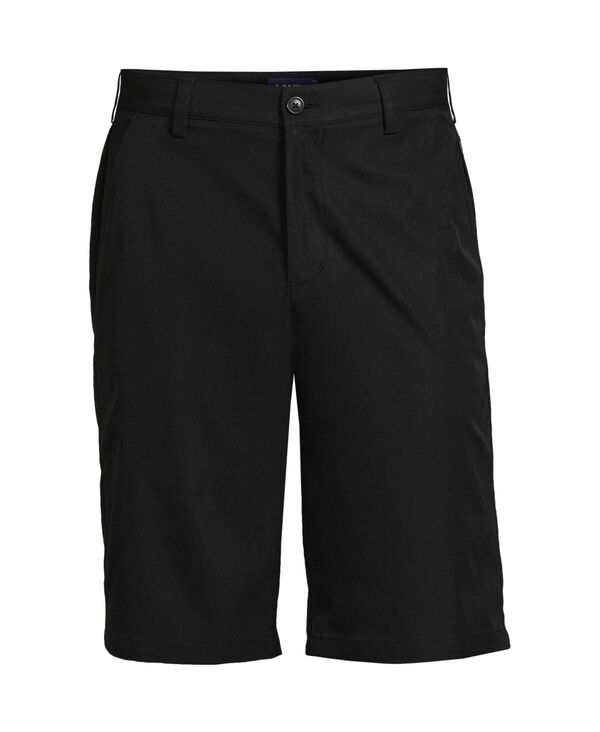 ランズエンド メンズ ボトムス ハーフパンツ・ショーツ ショートパンツ Lands End Mens Active Performance 11 Chino Shorts Black ブラック