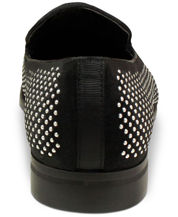 ステイシーアダムス メンズ シューズ スリッポン・ローファー ローファー Stacy Adams Mens Swagger Studded Ornament Slipon Loafer BlackSi
