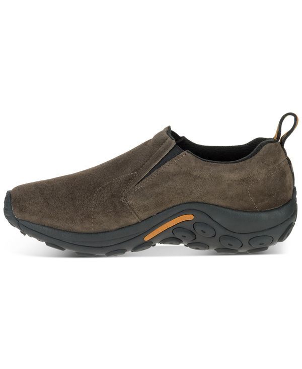メレル メンズ シューズ スリッポン・ローファー スエード Merrell Jungle Suede Moc SlipOn Shoes Gunsmoke