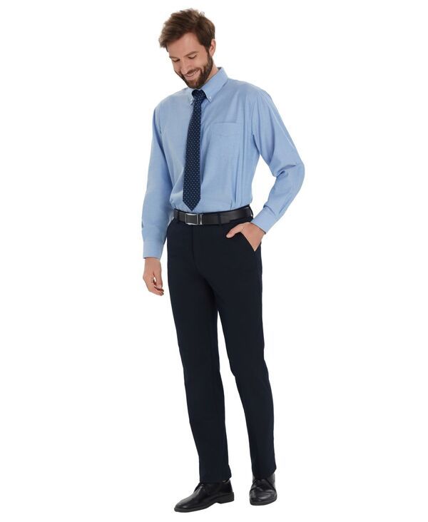 クラブルーム メンズ トップス シャツ オックスフォード Club Roomens Oxford Solidresshirt Light Blue ブルー