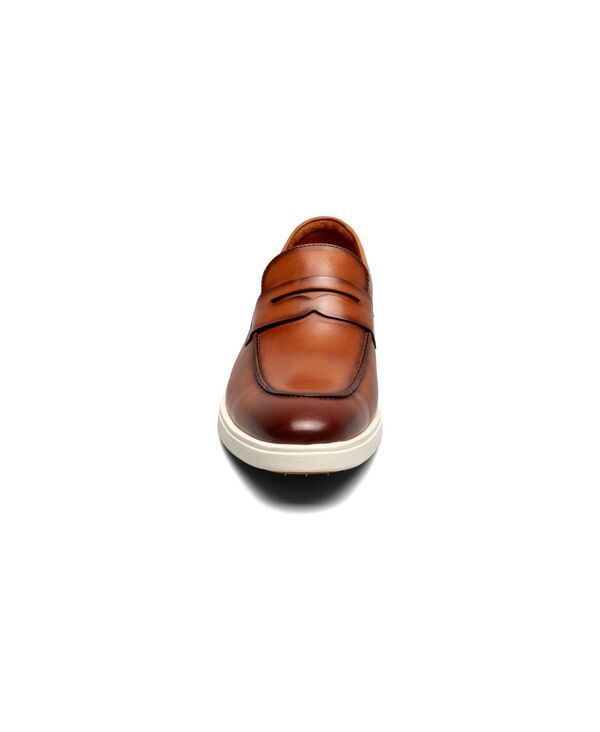 ステイシーアダムス メンズ シューズ スリッポン・ローファー Stacy Adams Menspencer Moc Toe Penny Slip On Shoes Tan タン
