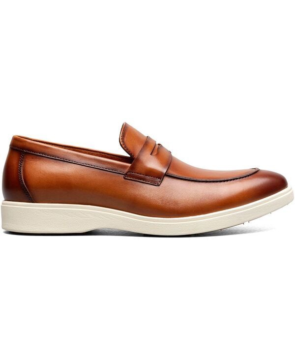 ステイシーアダムス メンズ シューズ スリッポン・ローファー Stacy Adams Menspencer Moc Toe Penny Slip On Shoes Tan タン