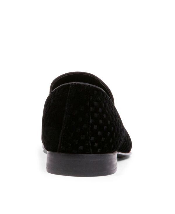 スティーブ マデン メンズ シューズ スリッポン・ローファー ローファー Steve Madden Mens Lifted SlipOn Loafer Shoes Black Velvet ブラック
