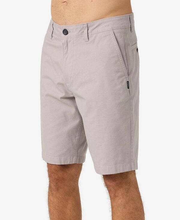オニール メンズ ボトムス ハーフパンツ・ショーツ ショートパンツ ONeill Mens Jay Stretch 18 Shorts Light Gray グレー