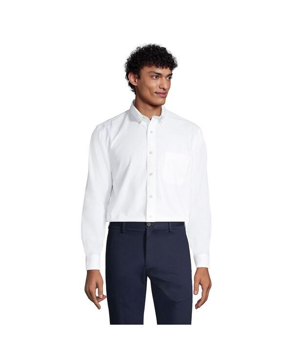 ランズエンド メンズ トップス シャツ オックスフォード Lands End Mens Traditional Fit Solid No Iron Supima Oxford Dress Shirt ランズエンド メンズ トップス シャツ オックスフォード Lands End Mens Traditional Fit Solid No Iron Supima Oxford Dress Shirt