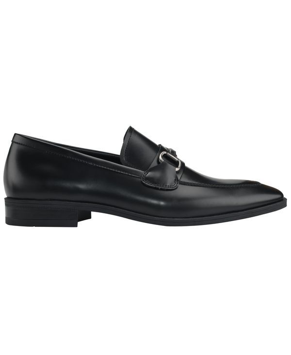 カルバンクライン メンズ シューズ スリッポン・ローファー Calvin Klein Mens Malcome Slipon Dress Shoes Black Saffiano ブラック カルバンクライン メンズ シューズ スリッポン・ローファー Calvin Klein Mens Malcome Slipon Dress Shoes Black Saffiano ブラック