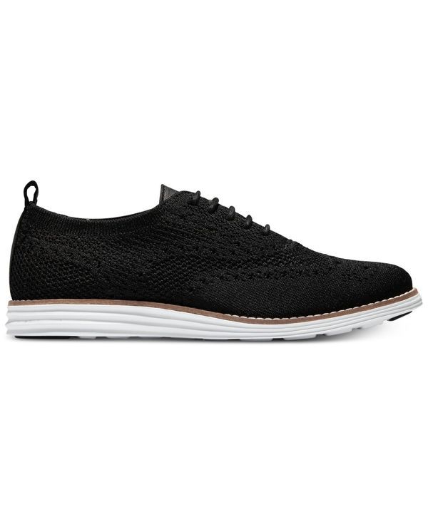 コールハーン レディース シューズ スニーカー オックスフォード Cole Haan Womens OriginalGrand Stitchlite Oxfords BlackWhite ホワイト