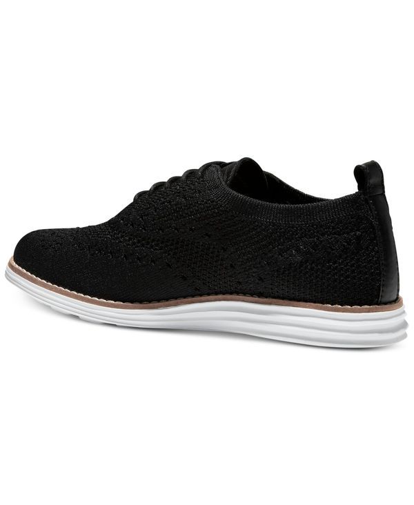 コールハーン レディース シューズ スニーカー オックスフォード Cole Haan Womens OriginalGrand Stitchlite Oxfords BlackWhite ホワイト