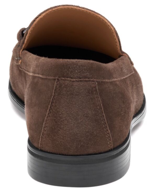 ジョンストンアンドマーフィー メンズ シューズ スリッポン・ローファー Johnston Murphy Mens Harrison Bit Round Toe Loafers Dark Brown S
