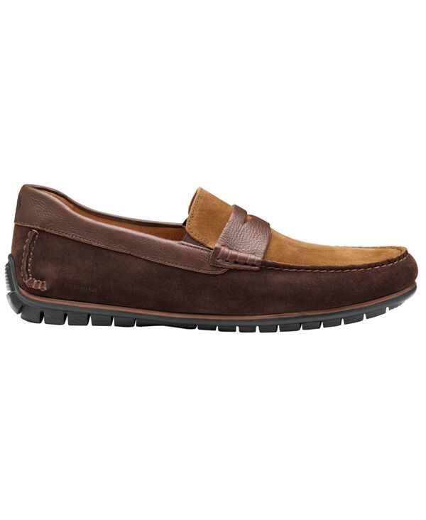 ジョンストンアンドマーフィー メンズ シューズ スリッポン・ローファー Johnston Murphy Mens Cort 20 Round Toe Penny Loafers Brown multi