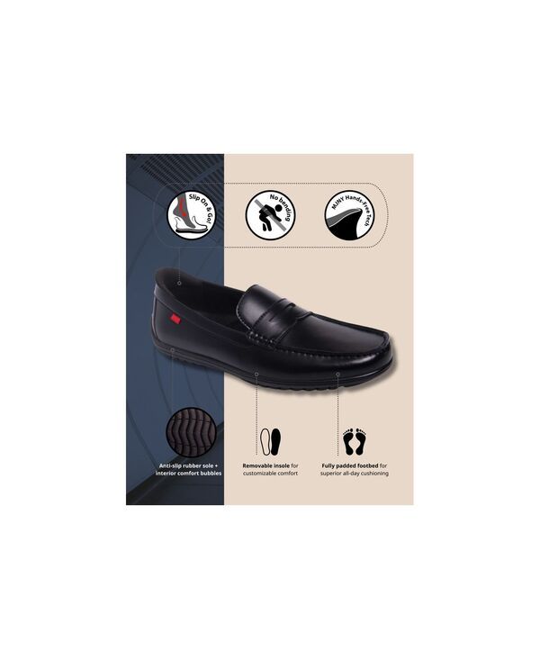 マークジョセフニューヨーク メンズ シューズ スリッポン・ローファー Marc Joseph New York Mens John Street HandsFree Slip On Technolog