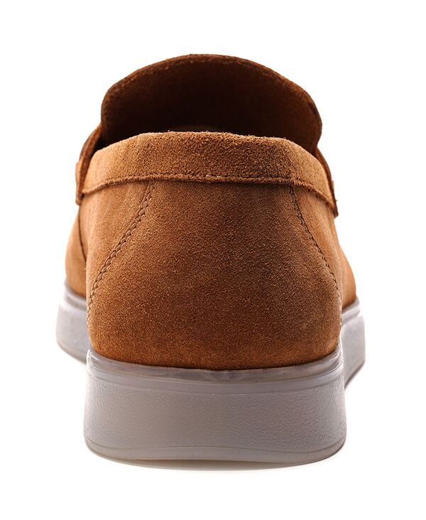 カルロスサンタナ メンズ シューズ スリッポン・ローファー Carlos by Carlosantana Mens Funkadelic Bit Loafersand suede サンド