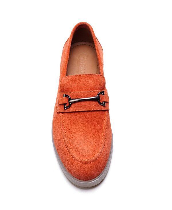 カルロスサンタナ メンズ シューズ スリッポン・ローファー Carlos by Carlosantana Mens Funkadelic Bit Loafers Tan suede タン