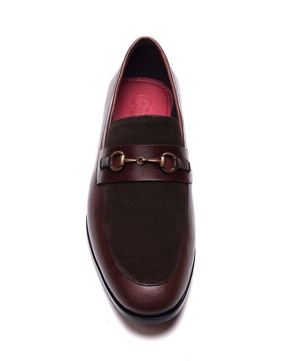 カルロスサンタナ メンズ シューズ スリッポン・ローファー Carlos by Carlosantana Mens Lucien Bit Loafers Brown leather ブラウン カルロスサンタナ メンズ シューズ スリッポン・ローファー Carlos by Carlosantana Mens Lucien Bit Loafers Brown leather ブラウン