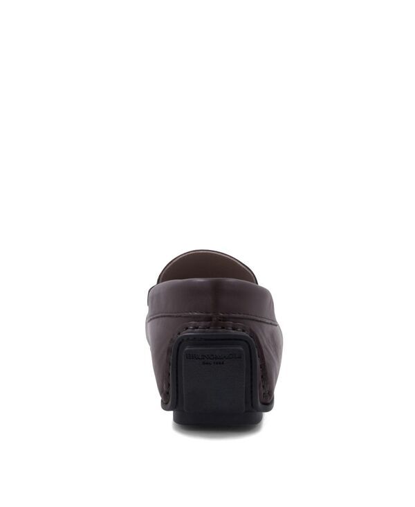 ブルーノマグリ メンズ シューズ スリッポン・ローファー Bruno Magli Mens Taso Slip On Loafers Brown ブラウン