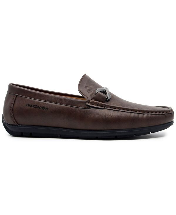 アカデミクス メンズ シューズ スリッポン・ローファー Akademiks Mens Ogden Slip On Comfort Loafers Brown ブラウン アカデミクス メンズ シューズ スリッポン・ローファー Akademiks Mens Ogden Slip On Comfort Loafers Brown ブラウン
