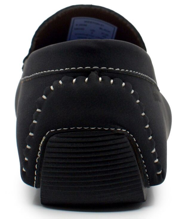 アカデミクス メンズ シューズ スリッポン・ローファー Akademiks Mens Weston Slip On Loafers Black ブラック