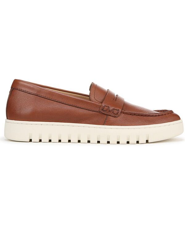 バイオニック メンズ シューズ スリッポン・ローファー Vionic Mens M Uptown Loafers Tan brown leather ブラウン