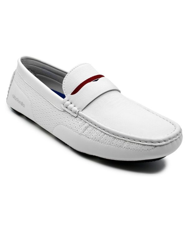 アカデミクス メンズ シューズ スリッポン・ローファー Akademiks Mens Tabor Penny Loafers White ホワイト