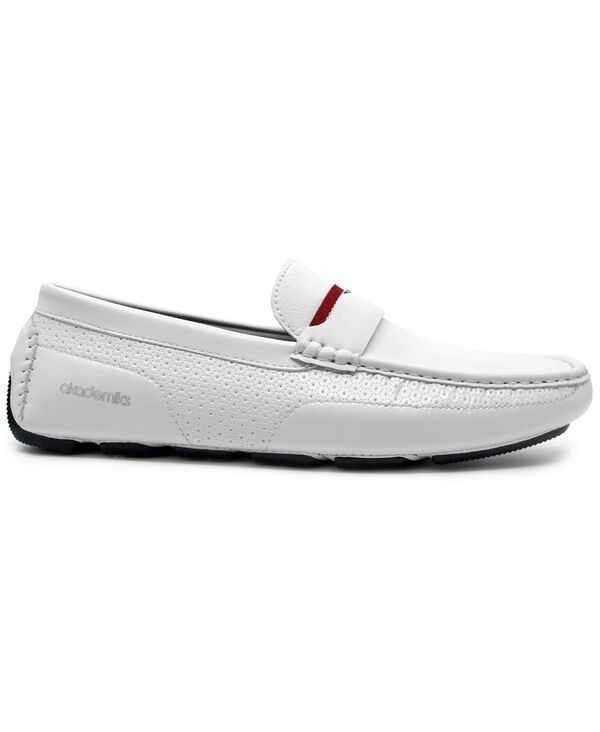 アカデミクス メンズ シューズ スリッポン・ローファー Akademiks Mens Tabor Penny Loafers White ホワイト アカデミクス メンズ シューズ スリッポン・ローファー Akademiks Mens Tabor Penny Loafers White ホワイト