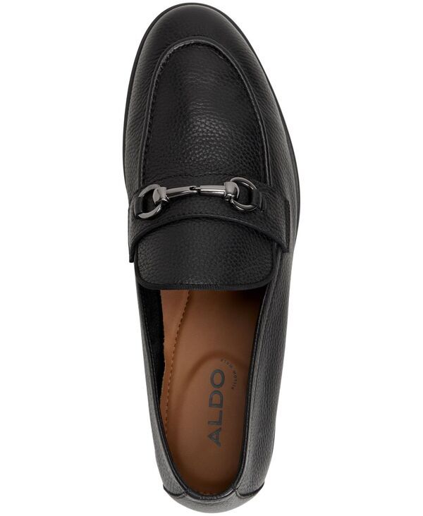 アルド メンズ シューズ スリッポン・ローファー レザー ALDO Mens Traveler Leather Bit Loafer Black ブラック アルド メンズ シューズ スリッポン・ローファー レザー ALDO Mens Traveler Leather Bit Loafer Black ブラック