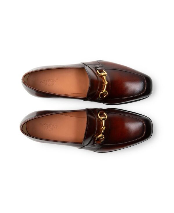 アンソニー ヴィア メンズ シューズ スリッポン・ローファー Anthony Veer Mens Verona Bit Loafer Dresshoe Cognac Antique アンソニー ヴィア メンズ シューズ スリッポン・ローファー Anthony Veer Mens Verona Bit Loafer Dresshoe Cognac Antique