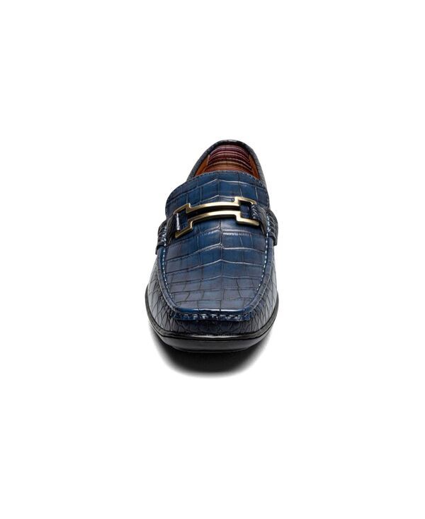 ステイシーアダムス メンズ シューズ スリッポン・ローファー Stacy Adams Mens Embrey Moc Toe Bit Slip On Loafer Navy ネイビー ステイシーアダムス メンズ シューズ スリッポン・ローファー Stacy Adams Mens Embrey Moc Toe Bit Slip On Loafer Navy ネイビー