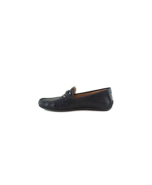 マークジョセフニューヨーク メンズ シューズ スリッポン・ローファー レザー Marc Joseph New York Mens Bryant Park Weave Leather Loafer Bl