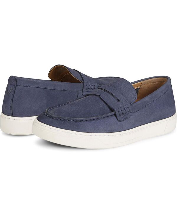バイオニック メンズ シューズ スリッポン・ローファー Vionic Mens Thompson Loafers Navy blue leather ネイビー バイオニック メンズ シューズ スリッポン・ローファー Vionic Mens Thompson Loafers Navy blue leather ネイビー