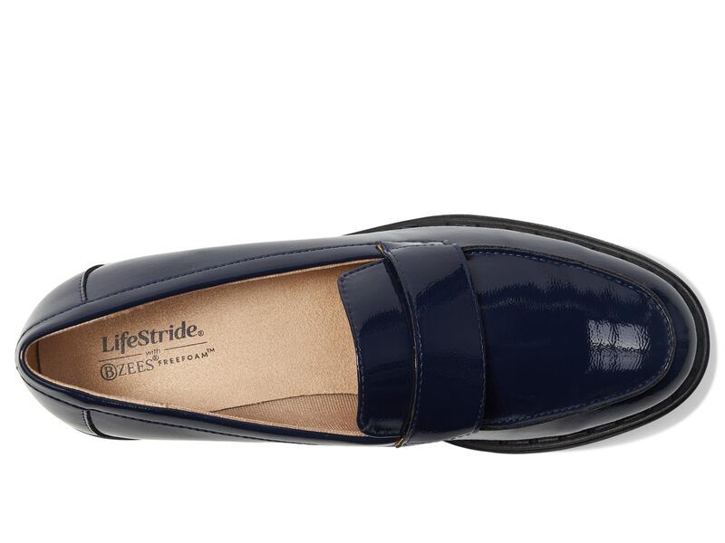 ライフストライド レディース シューズ スリッポン・ローファー LifeStride Dolce Lux Navy ネイビー