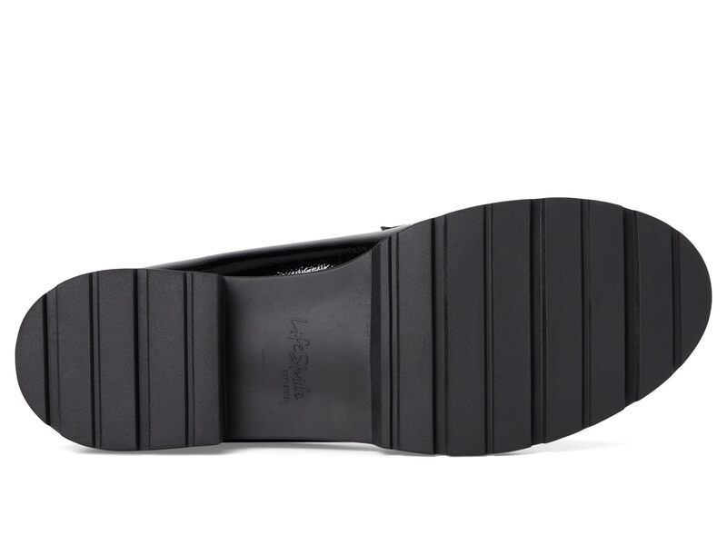 ライフストライド レディース シューズ スリッポン・ローファー LifeStride London LoaferMoc Shoes Black Patent ブラック ライフストライド レディース シューズ スリッポン・ローファー LifeStride London LoaferMoc Shoes Black Patent ブラック