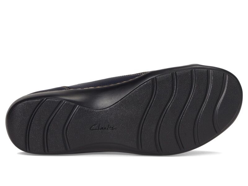 クラークス レディース シューズ スリッポン・ローファー Clarks Cora Teresa Navy Tumbled Le ネイビー クラークス レディース シューズ スリッポン・ローファー Clarks Cora Teresa Navy Tumbled Le ネイビー