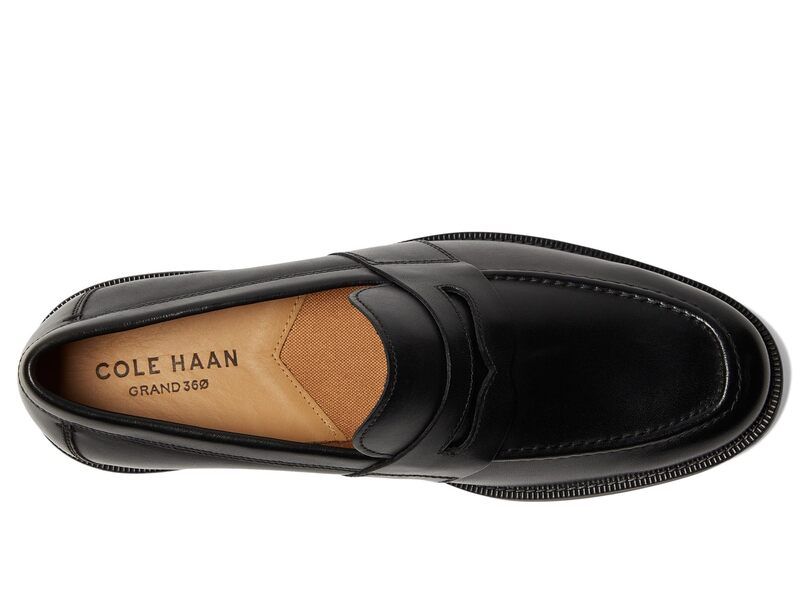 コールハーン メンズ シューズ スリッポン・ローファー Cole Haan Bedford Penny Loafers Black ブラック