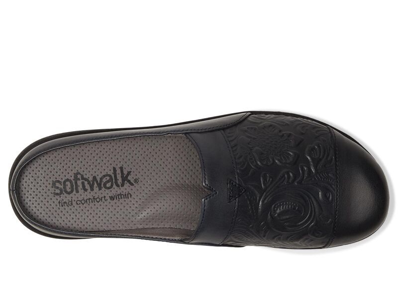 ソフトウォーク レディース シューズ スリッポン・ローファー SoftWalk San Marcos Tooling Navy ネイビー
