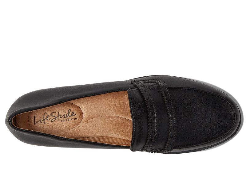 ライフストライド レディース シューズ スリッポン・ローファー LifeStride London Black ブラック