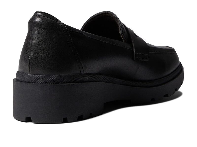 クラークス レディース シューズ スリッポン・ローファー Clarks Calla Ease Black Leather ブラック