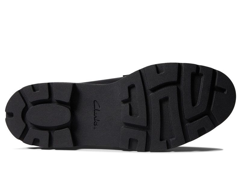 クラークス レディース シューズ スリッポン・ローファー Clarks Calla Ease Black Leather ブラック